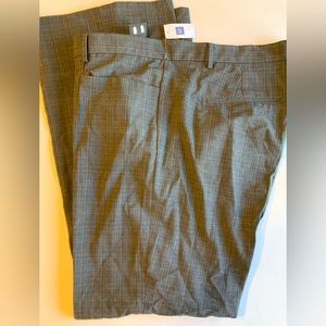 Gap Modern Boot Black Plaid Pants, women size 20 NWT